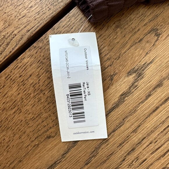 outdoor voices, rectrek pants, xs, men, java, new with tags - Picture 4 of 9